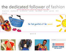 Tablet Screenshot of fashionfollower.com